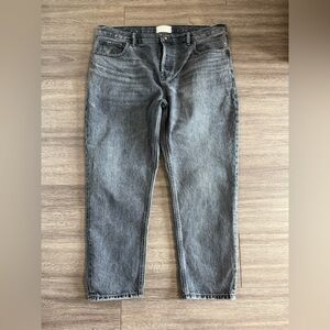 Everlane button front boyfriend Jean